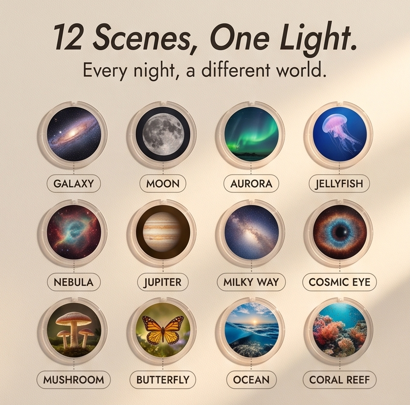 Starveil – Galaxy Projector Night Light