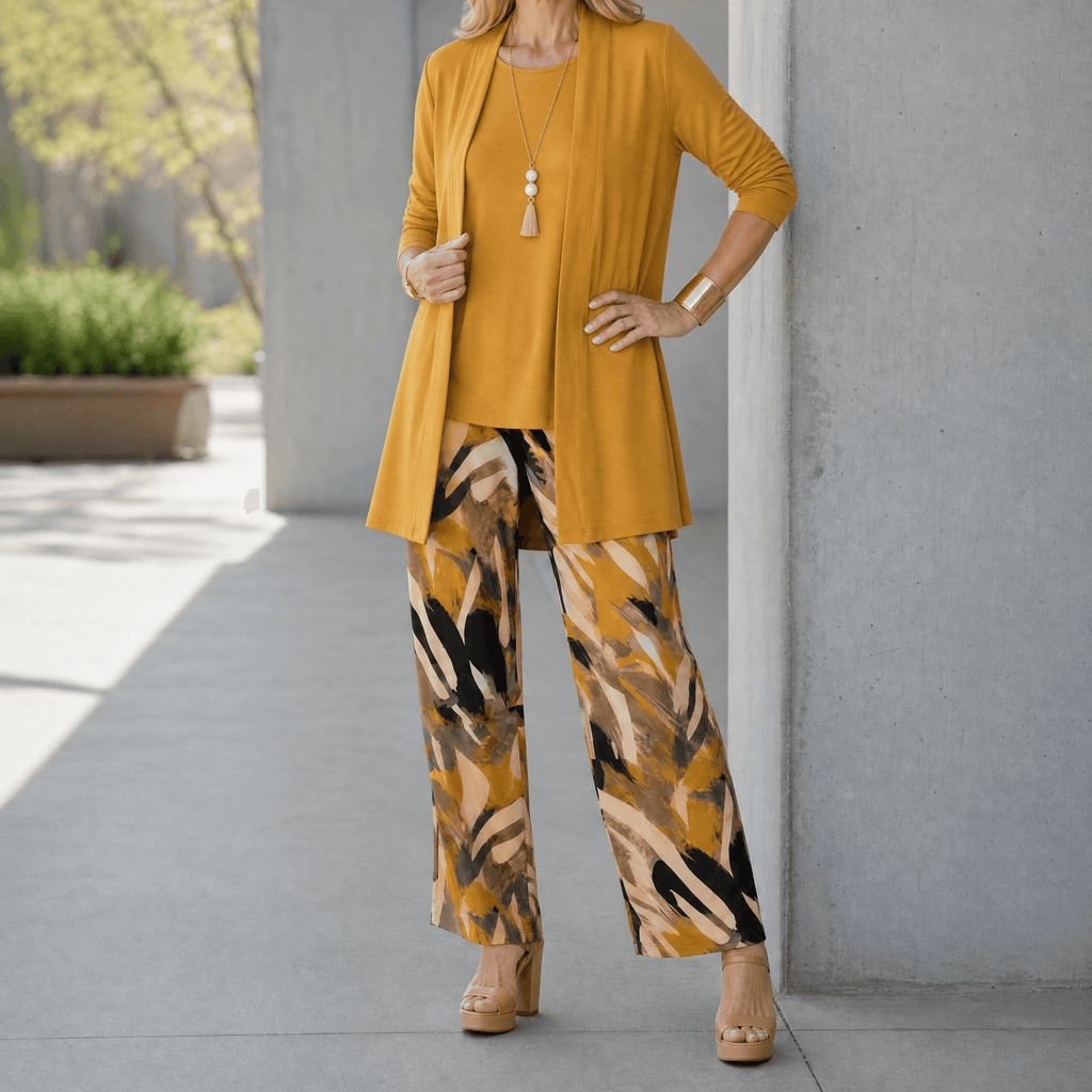Taylor – Women's Elegant 3-Piece Cardigan Set