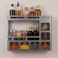 Drynest – Anti-Rust Sealed Sliding Drawer Wall Rack