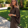 Elowen Set – Oversized Twill Top And Wide-Leg Pants Set