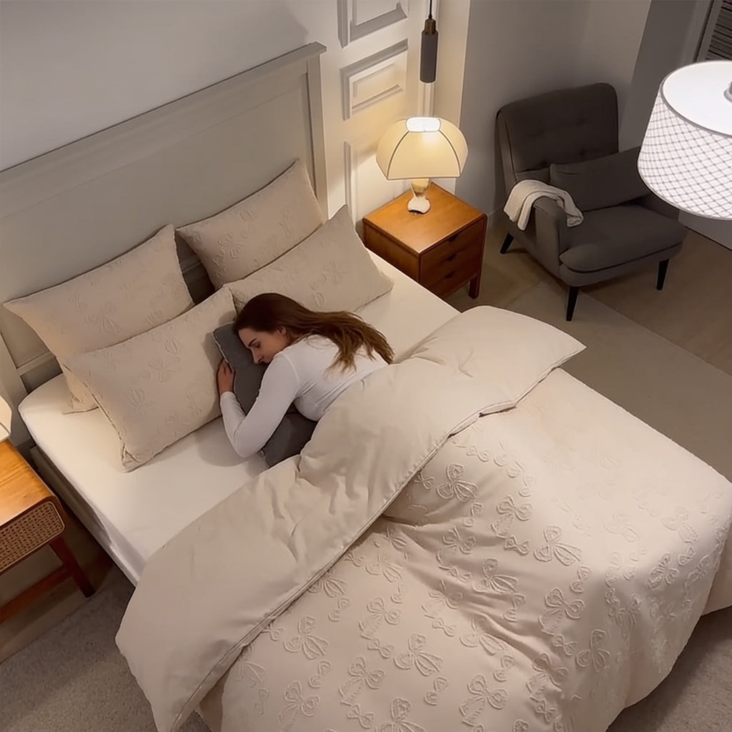 Tuftly – Tufted Textured Duvet Cover Set