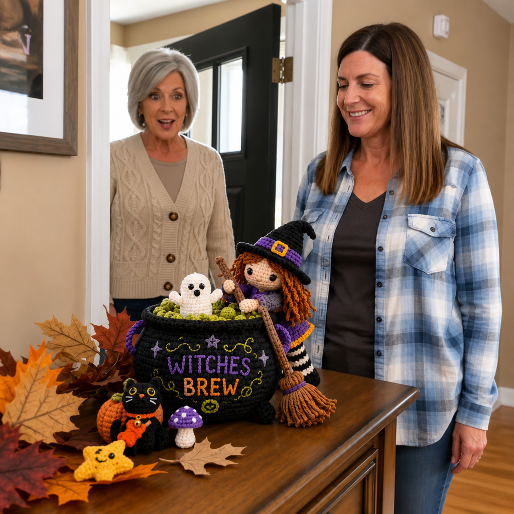 Boonanza – Hidden-Scene Crochet Pop-Up Pumpkin