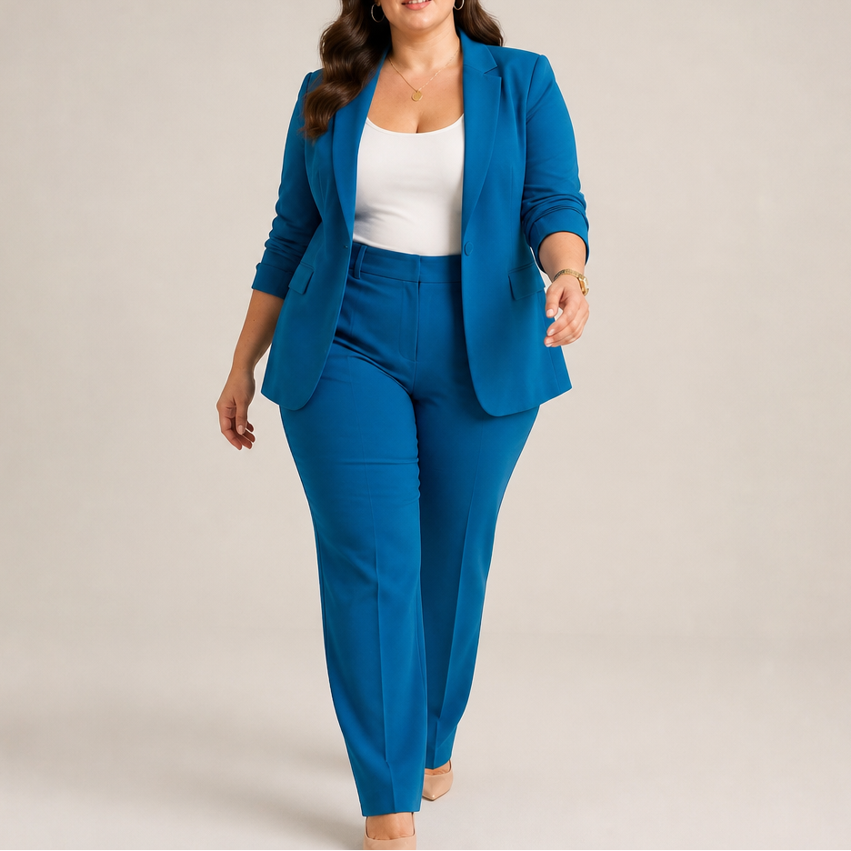 Tailorra – 3D Jacquard Blazer And Trouser Set