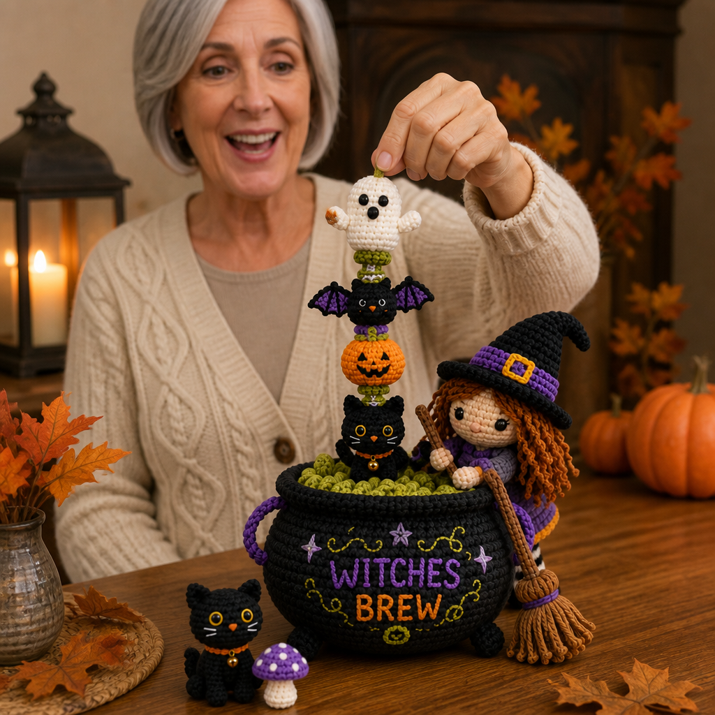 Boonanza – Hidden-Scene Crochet Pop-Up Pumpkin