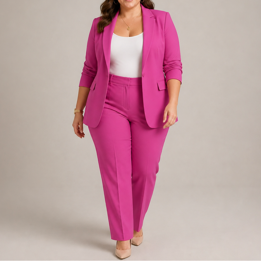 Tailorra – 3D Jacquard Blazer And Trouser Set