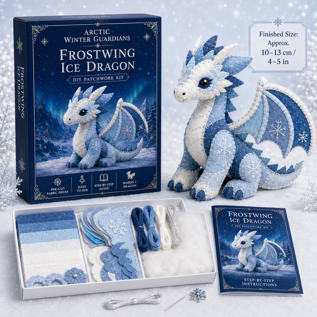 Stitchling – Winter Guardian DIY Felt Sewing Kit for Beginners