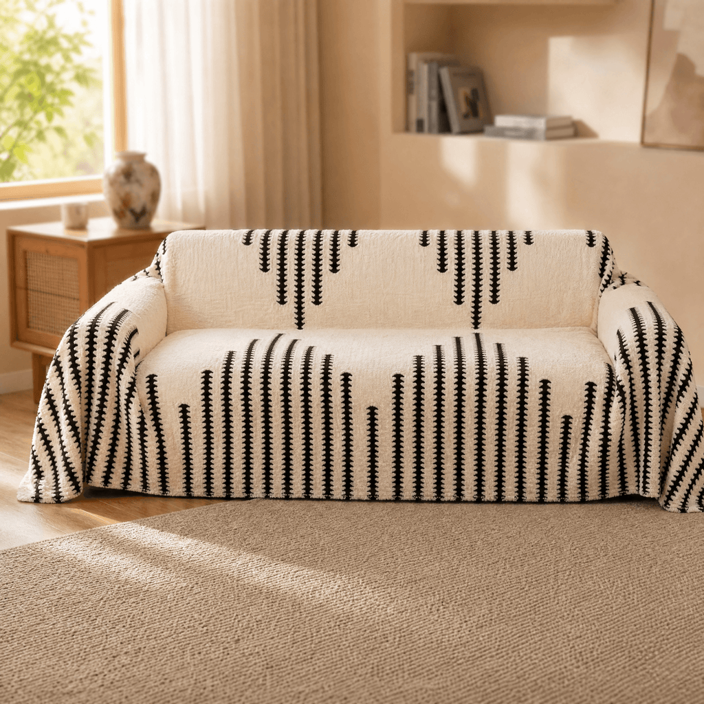 Velura - Non-Slip Plush Couch Cover