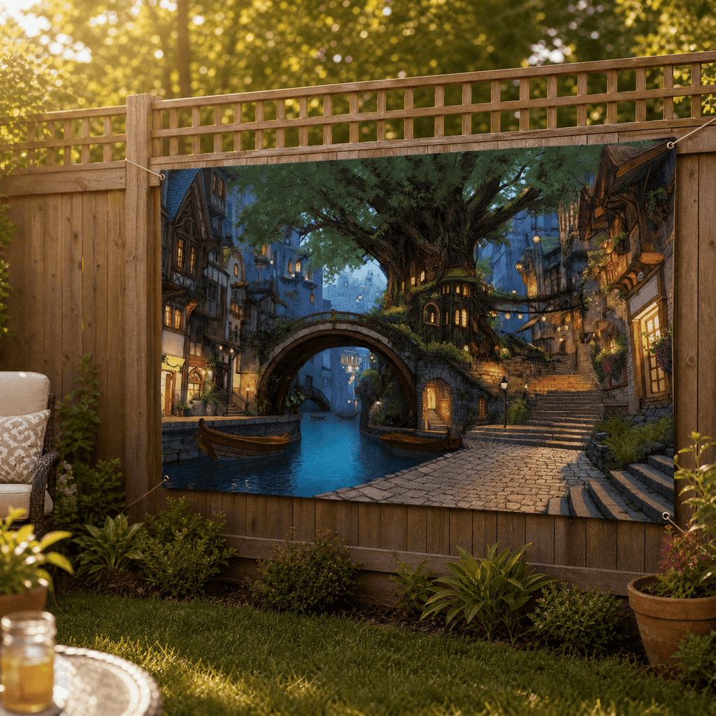 Verdara – Garden Backdrop Banner