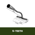 Rootgrip – Heavy Duty Garden Weeding Rake