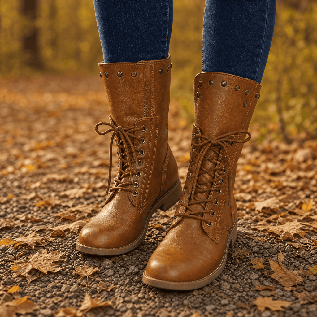 Westlyn – Women's Wool Lined Lace Up Ankle Boots