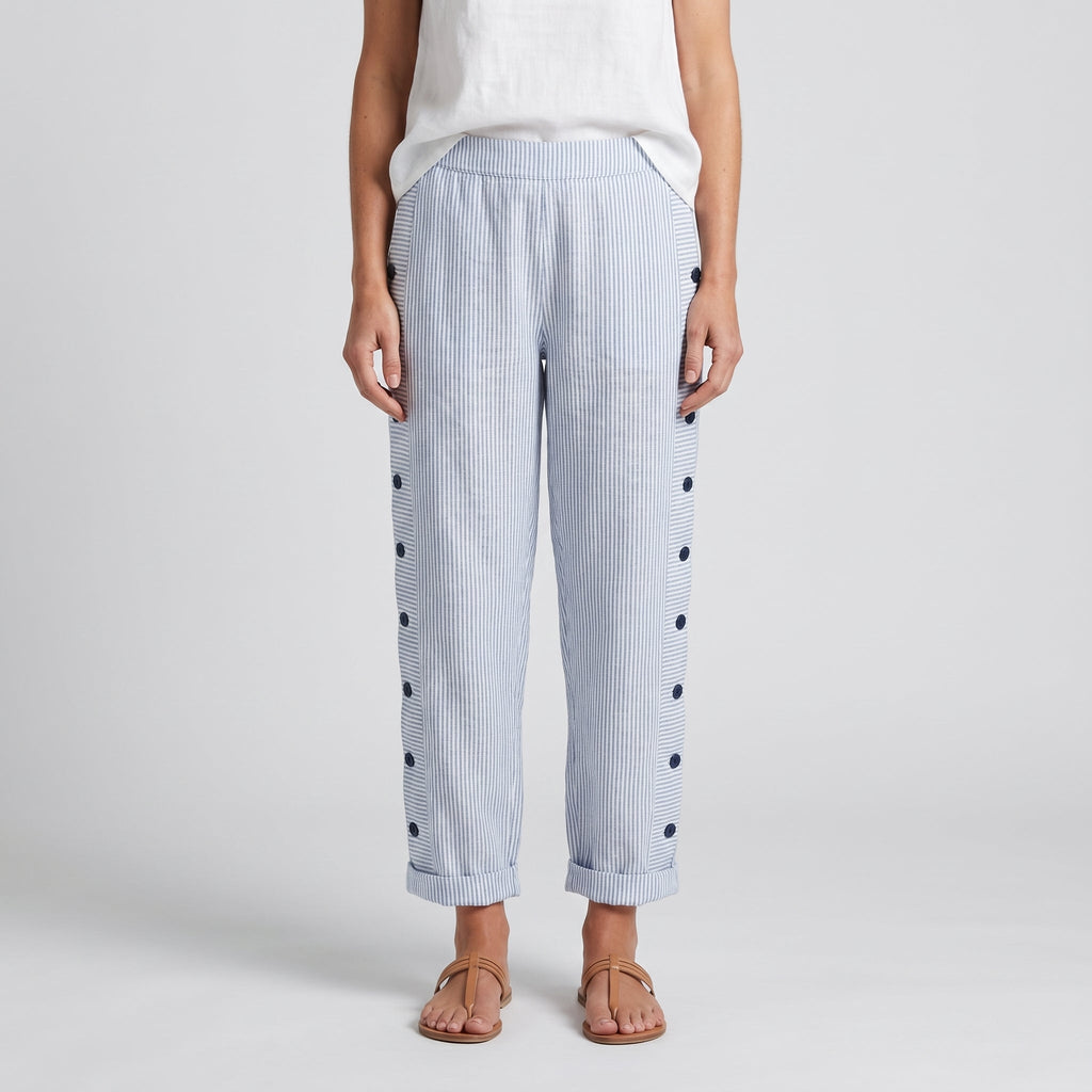 AVERY™ | STRIPED CASUAL TROUSERS