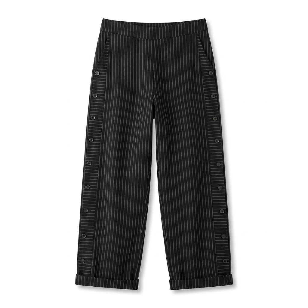 AVERY™ | STRIPED CASUAL TROUSERS