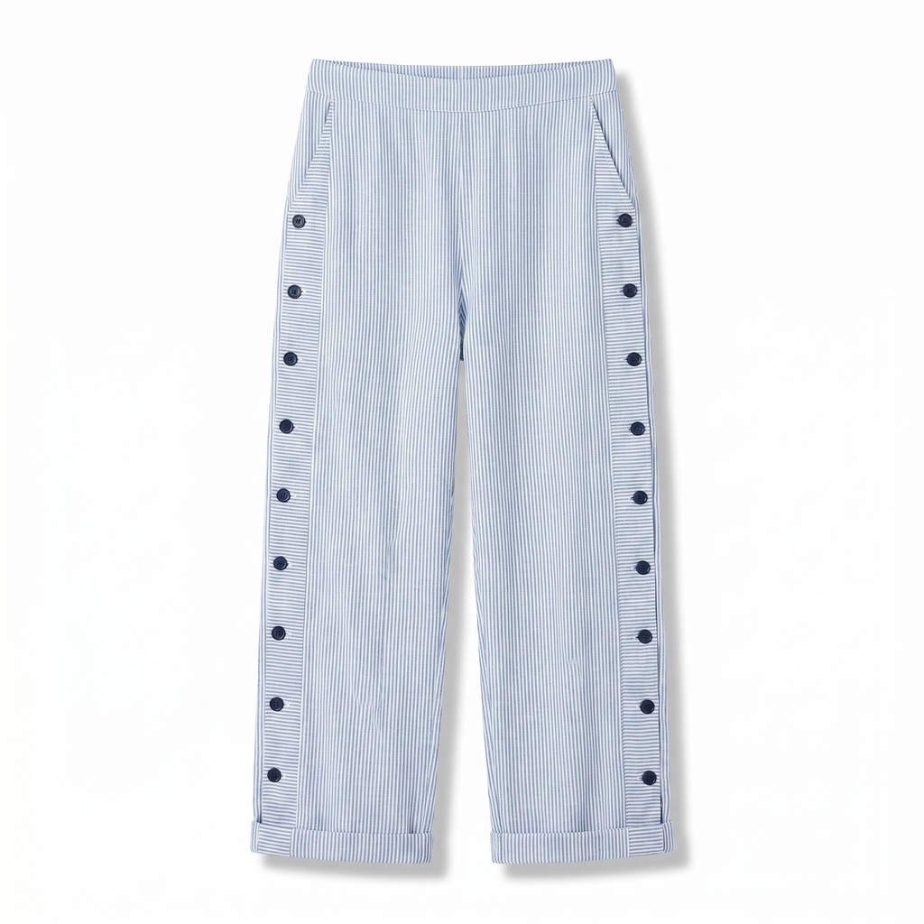 AVERY™ | STRIPED CASUAL TROUSERS