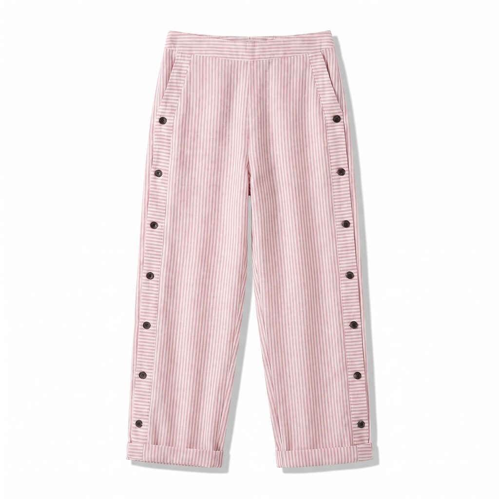 AVERY™ | STRIPED CASUAL TROUSERS